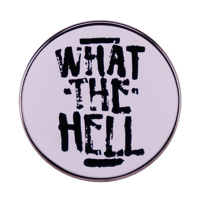 C3151 Quotations Series Igle za revere za ruksak Broševi za odjeću Emajlirane igle Značke na torbama Modni dodaci za nakit