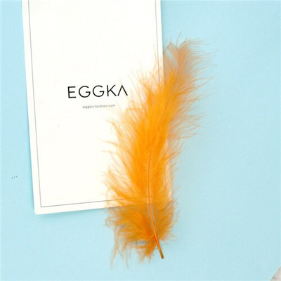 Пуешки пера, 10-15 см пера, пуешки пера от марабу за карнавал, Хелоуин, Коледа Направи си сам, занаятчийски декор, украшение за глава от пера