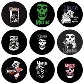 The Misfits Glenn Danzig Icons Pins Badge Decoration Καρφίτσες Μεταλλικές κονκάρδες για διακόσμηση σακιδίου