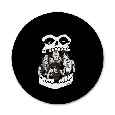 The Misfits Glenn Danzig Icons Pins Badge Decoration Καρφίτσες Μεταλλικές κονκάρδες για διακόσμηση σακιδίου