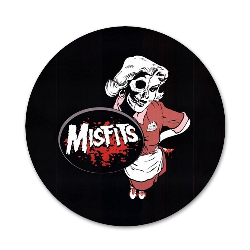 The Misfits Glenn Danzig Icons Pins Badge Decoration Καρφίτσες Μεταλλικές κονκάρδες για διακόσμηση σακιδίου