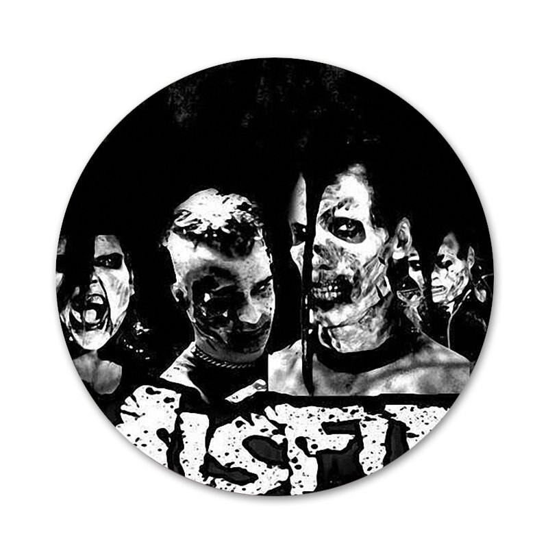 The Misfits Glenn Danzig Icons Pins Badge Decoration Καρφίτσες Μεταλλικές κονκάρδες για διακόσμηση σακιδίου