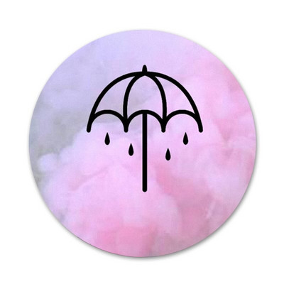 58mm BMTH That's The Spirit Ikony Špendlíky Odznak Dekorácia Brošne Kovové Odznaky Na Oblečenie Batoh Dekorácia