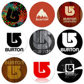 Burton značka broš igla dodaci za odjeću ruksak ukras dar 58 mm