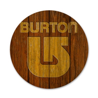 Burton značka broš igla dodaci za odjeću ruksak ukras dar 58 mm