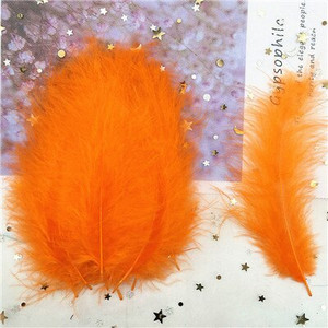 Pene naturale de curcan Pene 4-6 inch10-15cm Pene de marabu de pui multicolore DIY Artizanat Bijuterii de nunta Decorare 50 buc