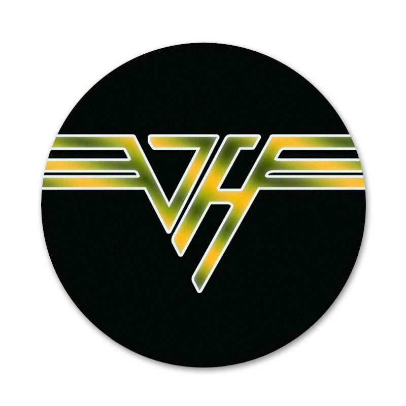 58mm Eddie Van Halen Ikony Špendlíky Odznak Dekorácia Brošne Kovové Odznaky Na Oblečenie Batoh Dekorácia