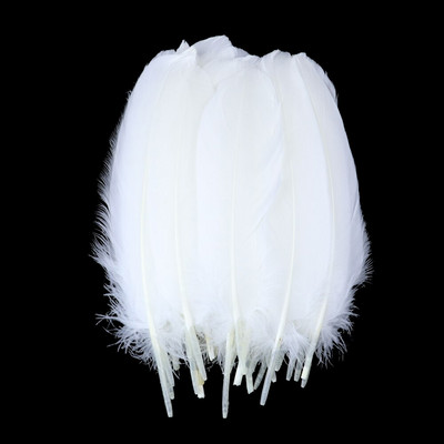 50-200tk Naturaalne hanesulg 15-20cm Värviline luigesulg DIY kodupeokaunistus Käsitöö ehted Õmblustarvikud