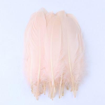 50-200tk Naturaalne hanesulg 15-20cm Värviline luigesulg DIY kodupeokaunistus Käsitöö ehted Õmblustarvikud