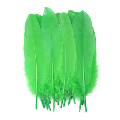 50-200tk Naturaalne hanesulg 15-20cm Värviline luigesulg DIY kodupeokaunistus Käsitöö ehted Õmblustarvikud