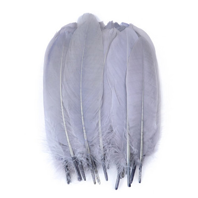 50-200tk Naturaalne hanesulg 15-20cm Värviline luigesulg DIY kodupeokaunistus Käsitöö ehted Õmblustarvikud