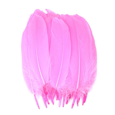 50-200tk Naturaalne hanesulg 15-20cm Värviline luigesulg DIY kodupeokaunistus Käsitöö ehted Õmblustarvikud