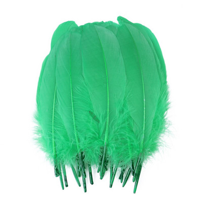 50-200tk Naturaalne hanesulg 15-20cm Värviline luigesulg DIY kodupeokaunistus Käsitöö ehted Õmblustarvikud