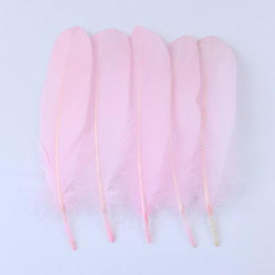 50-200tk Naturaalne hanesulg 15-20cm Värviline luigesulg DIY kodupeokaunistus Käsitöö ehted Õmblustarvikud