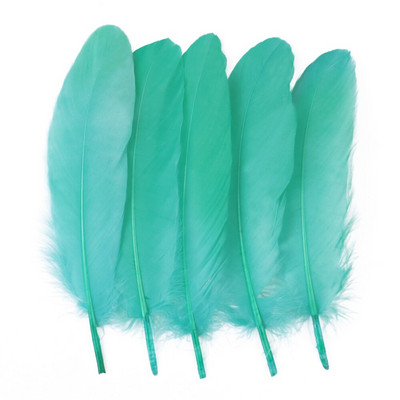 50-200tk Naturaalne hanesulg 15-20cm Värviline luigesulg DIY kodupeokaunistus Käsitöö ehted Õmblustarvikud