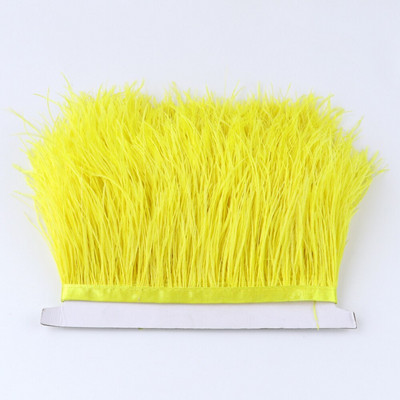 1 meeter Mitmevärviline ehtne jaanalinnu sulg Trimmilint 8-10cm Valge jaanalind kleidi jaoks, riietuse kaunistamine, õmblemine suled käsitöö