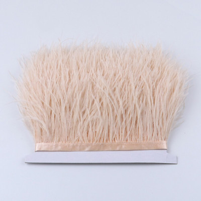 1 meeter Mitmevärviline ehtne jaanalinnu sulg Trimmilint 8-10cm Valge jaanalind kleidi jaoks, riietuse kaunistamine, õmblemine suled käsitöö