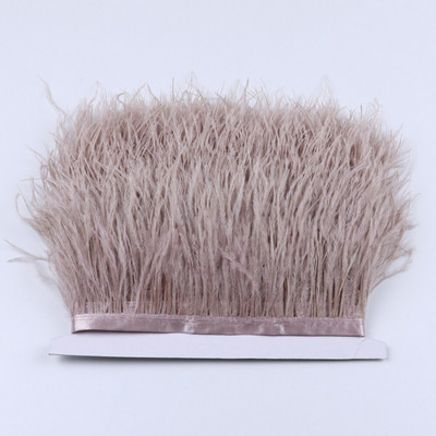 1 meeter Mitmevärviline ehtne jaanalinnu sulg Trimmilint 8-10cm Valge jaanalind kleidi jaoks, riietuse kaunistamine, õmblemine suled käsitöö