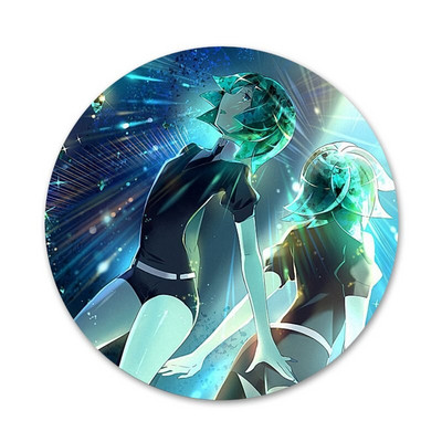 58mm Houseki No Kuni Icons Pins Διακοσμητικό σήμα Καρφίτσες Μεταλλικές κονκάρδες για διακόσμηση σακιδίων πλάτης