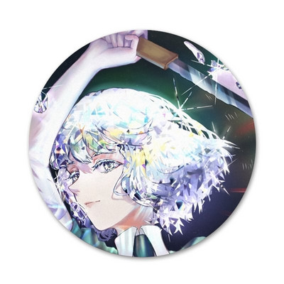 58mm Houseki No Kuni Icons Pins Διακοσμητικό σήμα Καρφίτσες Μεταλλικές κονκάρδες για διακόσμηση σακιδίων πλάτης