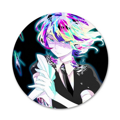 58mm Houseki No Kuni Icons Pins Διακοσμητικό σήμα Καρφίτσες Μεταλλικές κονκάρδες για διακόσμηση σακιδίων πλάτης