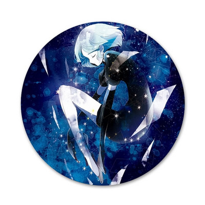 58mm Houseki No Kuni Icons Pins Διακοσμητικό σήμα Καρφίτσες Μεταλλικές κονκάρδες για διακόσμηση σακιδίων πλάτης