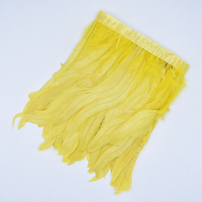 2-meetrine värviline kukesaba sulgedest trimmipael lindil Musta faasani suled käsitööks Kaunistused õmbluskarnevali kaunistuseks