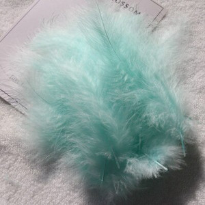 10-15 cm 100 ks / 20 cm 100 ks / 200 g morčacieho marabu peria boa, mäkké nadýchané pero, vejáre, DIY dizajn, kreatívne dekorácie, šperky, doplnky