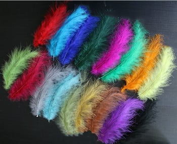 4-6 ιντσών Τουρκία Marabou Feather Boa Soft Fluffy Plume Feather Fans DIY Design Δημιουργική διακόσμηση Αξεσουάρ κοσμημάτων 100 τμχ/παρτίδα