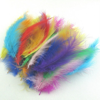 4-6 ιντσών Τουρκία Marabou Feather Boa Soft Fluffy Plume Feather Fans DIY Design Δημιουργική διακόσμηση Αξεσουάρ κοσμημάτων 100 τμχ/παρτίδα
