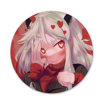 Armas multikas põrgutaja märk prossnõel Aksessuaarid riiete jaoks Seljakoti kaunistus kingitus