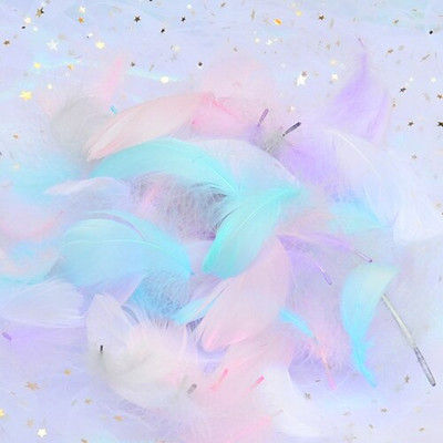 100 buc 4-8 cm plutitoare mici, colorate, pene de lebădă, pene naturale de gâscă, pentru artizanat, bijuterii de nuntă, pentru decorarea casei, penne