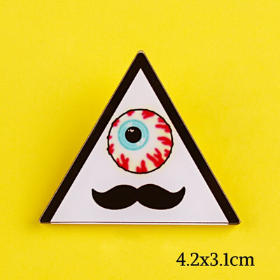 Insigne în stil japonez smalț pin desen animat personalizat broșe amuzante cu animale geantă rever insignă plante bijuterii cadou pentru copii