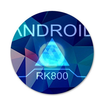 Detroit Become Human Android RK800 Connor Kara Икони Пинове Декорация на значки Брошки Метални значки за декорация на раница 58 mm