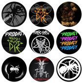 Prodigy Rotting Christ Badge sagės smeigtukai Priedai drabužiams Kuprinės dekoravimo dovana 58 mm