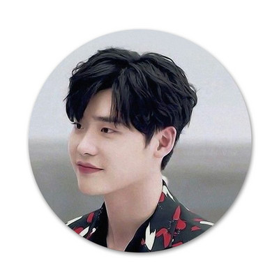 Lee Jong Suk piktogramos Smeigtukai Ženkliuko dekoravimas Sagės Metaliniai ženkleliai drabužiams Kuprinės puošimas