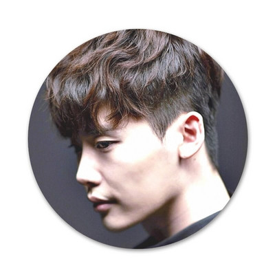 Lee Jong Suk piktogramos Smeigtukai Ženkliuko dekoravimas Sagės Metaliniai ženkleliai drabužiams Kuprinės puošimas