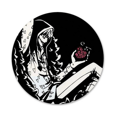 One Piece Corazon Anime Odznak Brošňa Pin Doplnky Na Oblečenie Batoh Dekorácia Darček