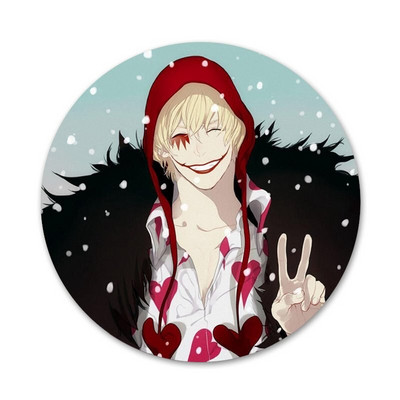 One Piece Corazon Anime Odznak Brošňa Pin Doplnky Na Oblečenie Batoh Dekorácia Darček
