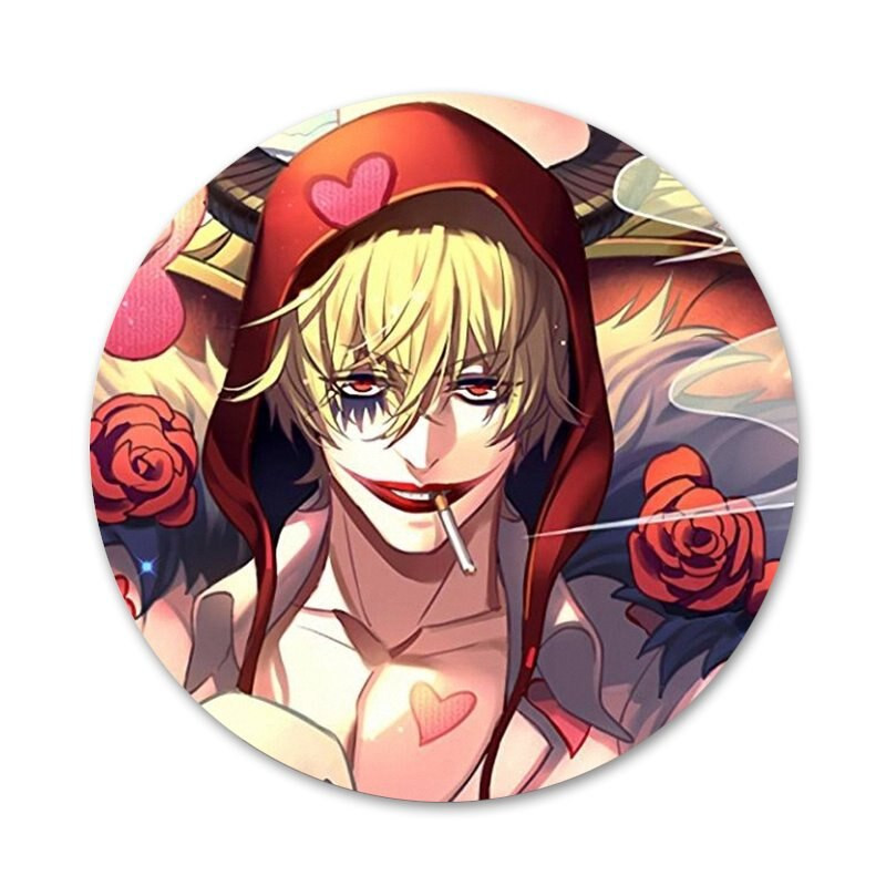 One Piece Corazon Anime Odznak Brošňa Pin Doplnky Na Oblečenie Batoh Dekorácia Darček
