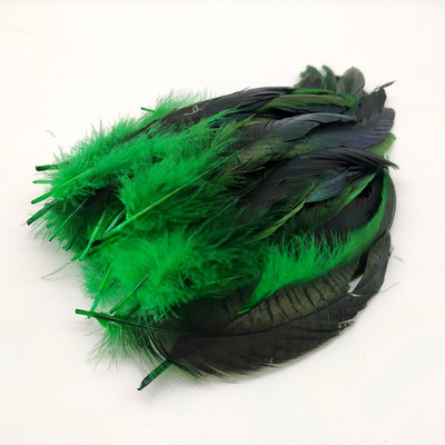 20vnt./St. Plume Black Party Gaidžio plunksnos Amatai „Pasidaryk pats“ Natūralios spalvos plunksnų papuošalai Vestuvinių papuošalų kūrimas Plumas 13-18cm