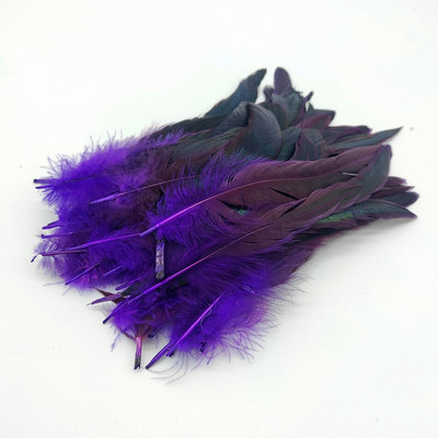 20vnt./St. Plume Black Party Gaidžio plunksnos Amatai „Pasidaryk pats“ Natūralios spalvos plunksnų papuošalai Vestuvinių papuošalų kūrimas Plumas 13-18cm