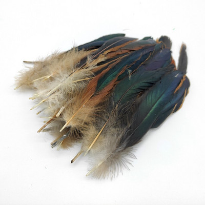 20vnt./St. Plume Black Party Gaidžio plunksnos Amatai „Pasidaryk pats“ Natūralios spalvos plunksnų papuošalai Vestuvinių papuošalų kūrimas Plumas 13-18cm