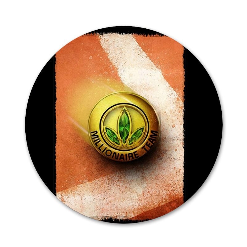 Herbalife 24 odznakov, brošňa, špendlíky, doplnky na oblečenie, dekorácia batohu, darček 58 mm