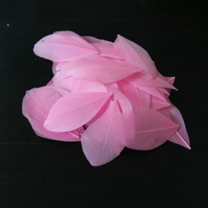 5-8 cm plaukiojančios galvos plunksnos Natūralios žąsies plunksnos, pasidaryk pats papuošalų pakabukas, dažytas 25 spalvomis, plunksnos amatų dekoravimo medžiaga 50 vnt.