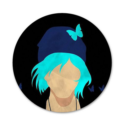 58 mm Max Caulfield Life Is Strange 2 Ikony Špendlíky Odznak Dekorácia Brošne Kovové Odznaky na Dekoráciu Batohu