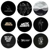 Arktické opice Ikony Špendlíky Odznak Dekorácia Brošne Kovové odznaky na dekoráciu batohu