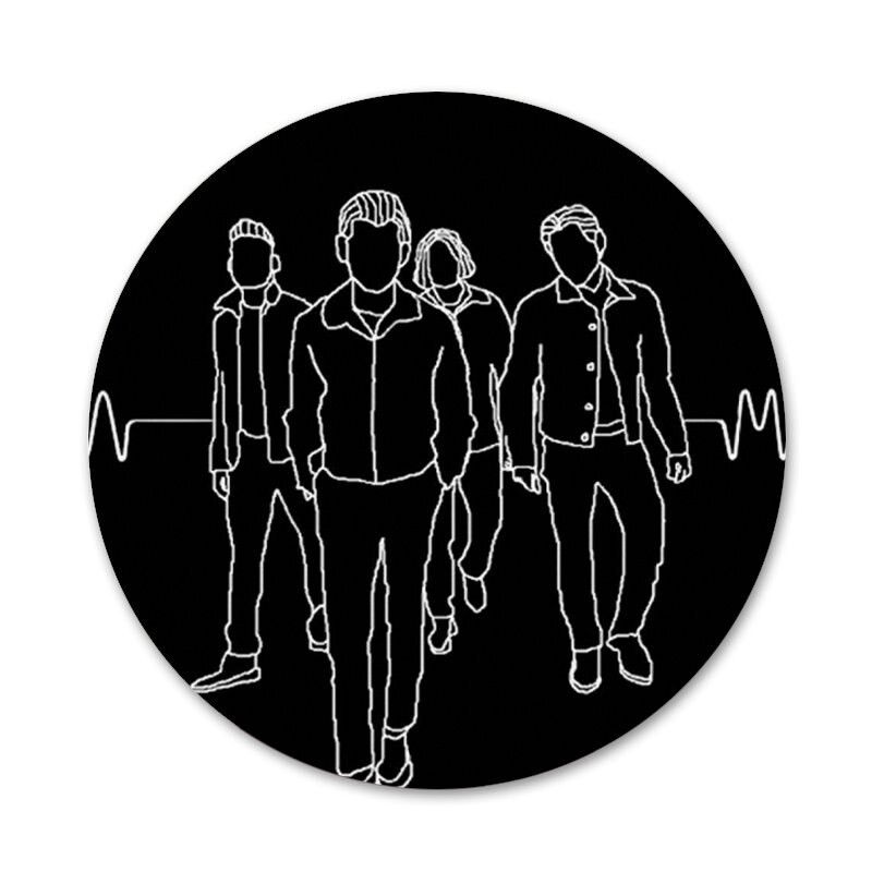 Arktické opice Ikony Špendlíky Odznak Dekorácia Brošne Kovové odznaky na dekoráciu batohu