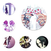 58mm Nana Anime Odznak Brošňa Pin Doplnky Na Oblečenie Batoh Dekorácia Darček