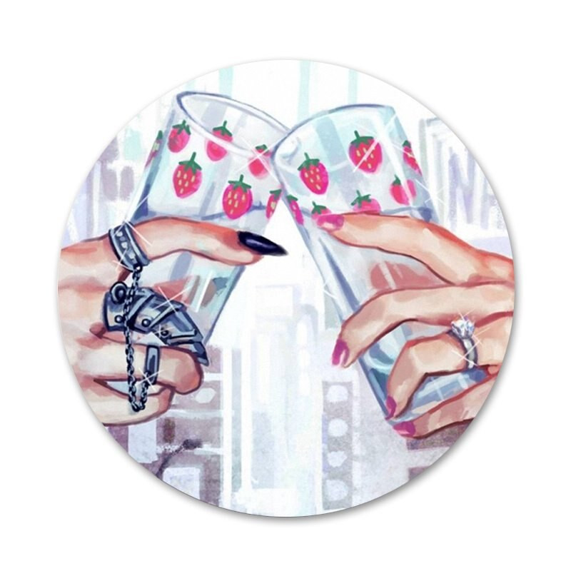 58mm Nana Anime Odznak Brošňa Pin Doplnky Na Oblečenie Batoh Dekorácia Darček